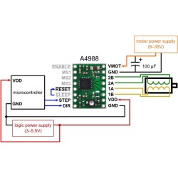A4988 Stepper Motor Driver Carrier