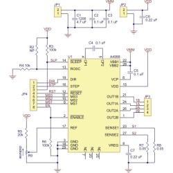A4988 Stepper Motor Driver Carrier, Black Edition