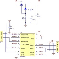 Driver 2 moteurs DRV8835