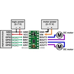 Driver 2 moteurs DRV8835