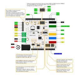 Shield commande moteur